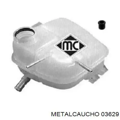 Купити 03629 Metalcaucho Водяний бачок системи охолодження