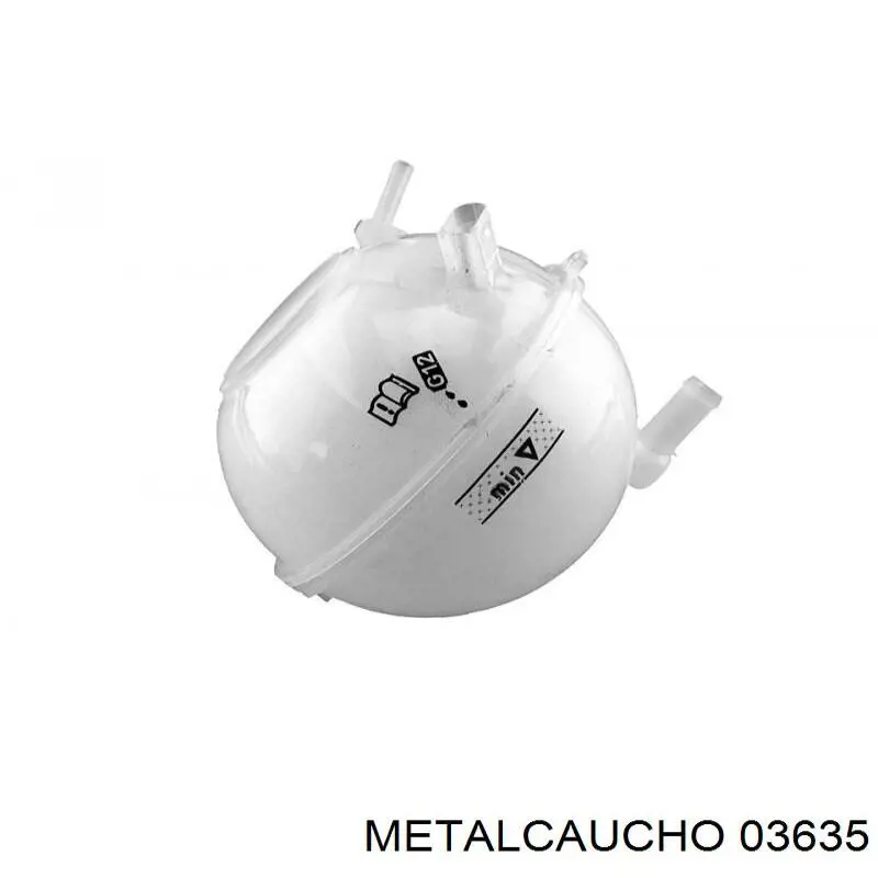 03635 Metalcaucho бачок системи охолодження, розширювальний