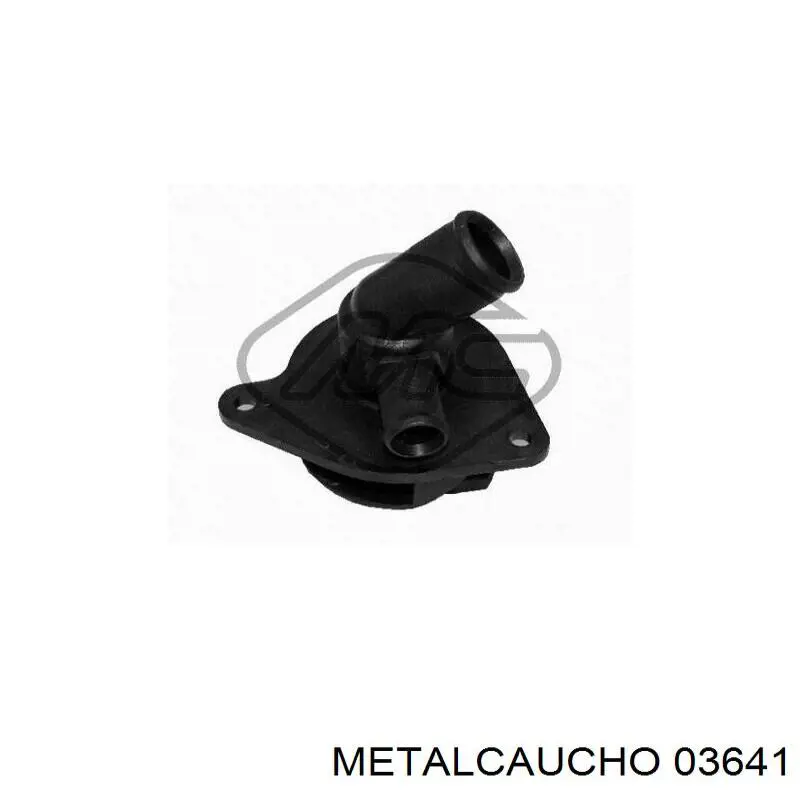 03641 Metalcaucho фланець системи охолодження (трійник)