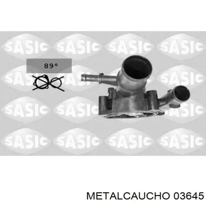 Купити 03645 Metalcaucho Термостат в корпусі
