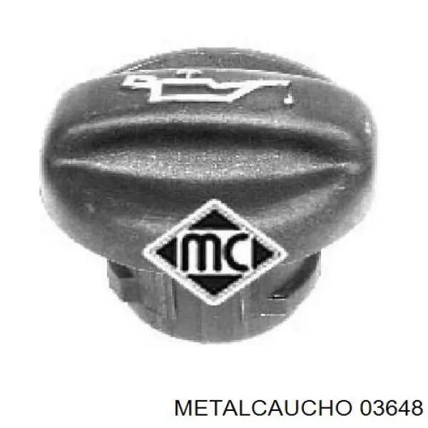 Кришка маслозаливной горловини Metalcaucho 03648 ціна, від 3.84 USD