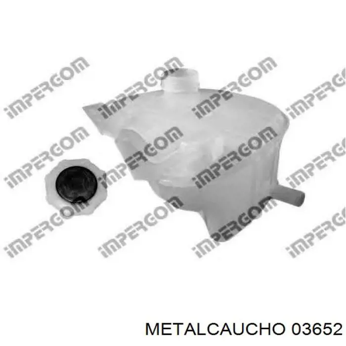 03652 Metalcaucho бачок системи охолодження, розширювальний