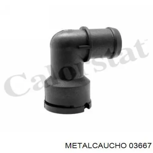 03667 Metalcaucho фланець системи охолодження (трійник)