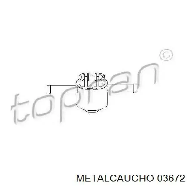 1008755 Ford Зворотній клапан повернення палива