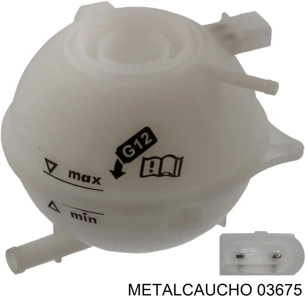 Купити 03675 Metalcaucho Водяний бачок системи охолодження