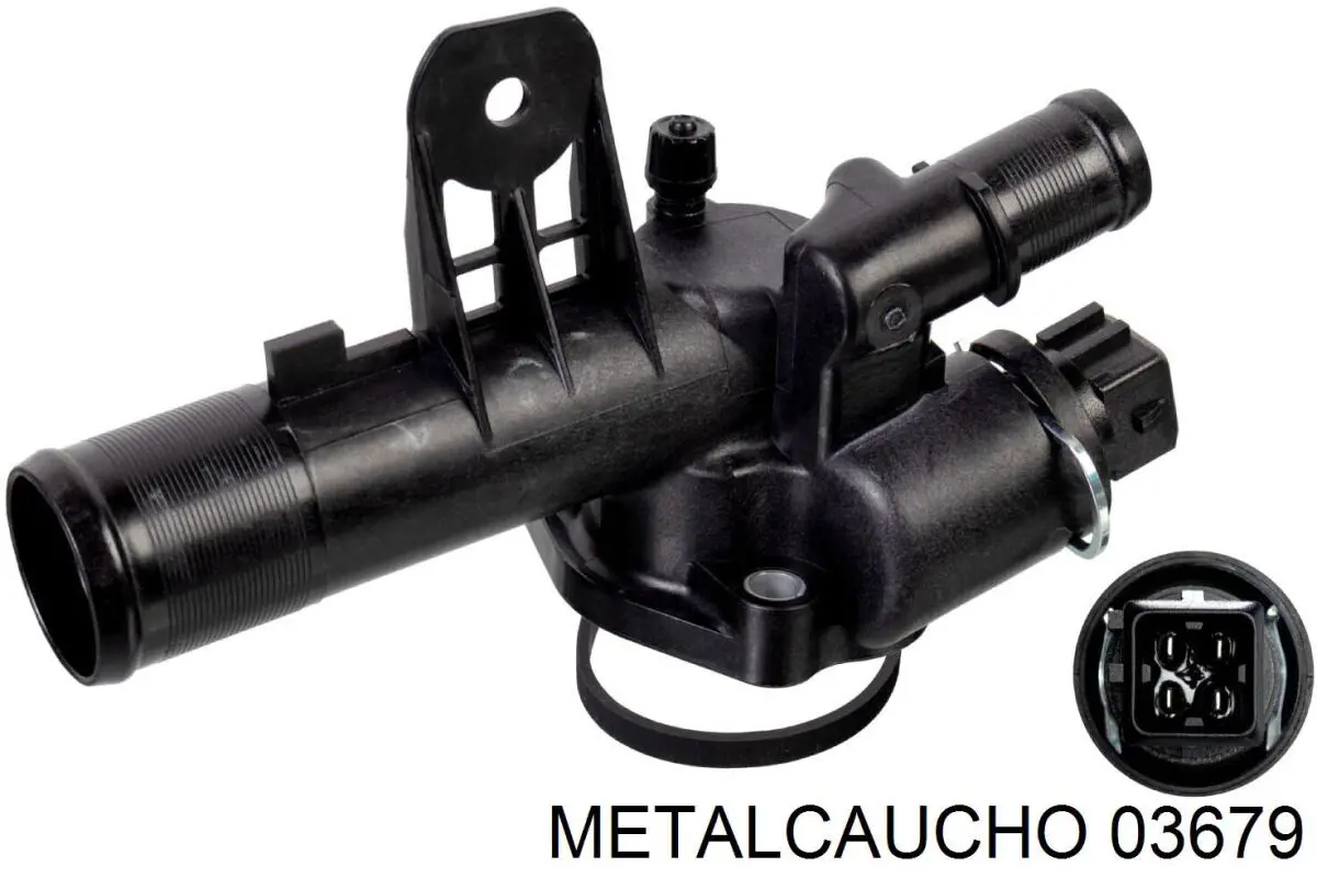 Купити 03679 Metalcaucho Термостат в корпусі