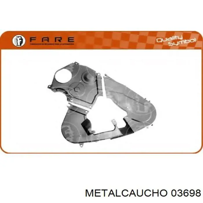 Кришка ременя ГРМ Metalcaucho 03698 ціна, від 24.54 USD