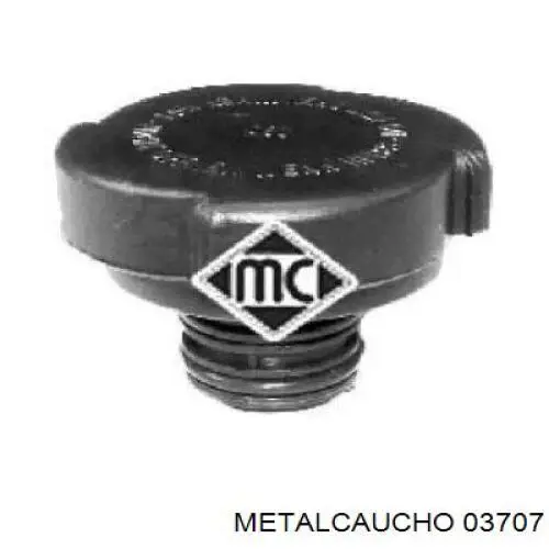 Купити 03707 Metalcaucho Кришка радіатора