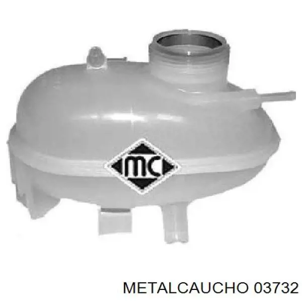 03732 Metalcaucho бачок системи охолодження, розширювальний
