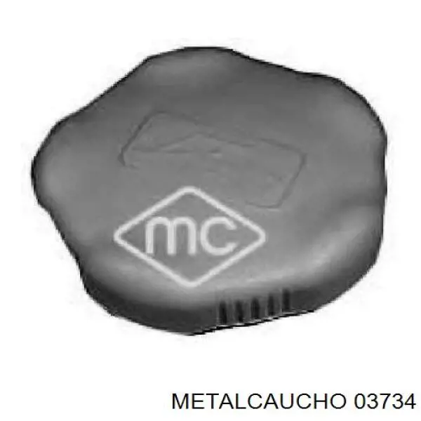 Кришка маслозаливной горловини Metalcaucho 03734 ціна, від 2.95 USD