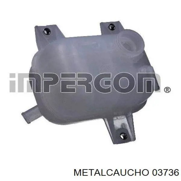 Купити 03736 Metalcaucho Водяний бачок системи охолодження