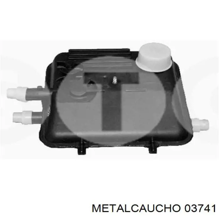 03741 Metalcaucho бачок системи охолодження, розширювальний