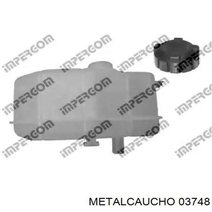 3748 Metalcaucho бачок системи охолодження, розширювальний