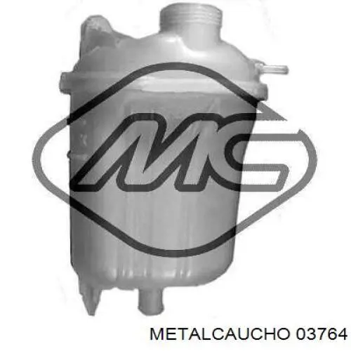 Бачок системи охолодження двигуна розширювальний Metalcaucho 03764 ціна, від 40.02 USD