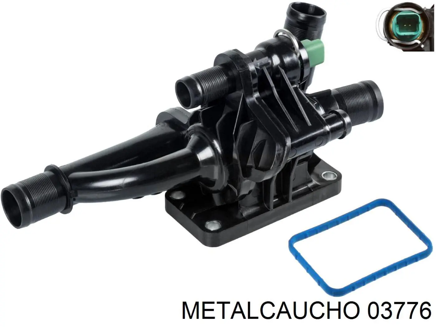 Купити 03776 Metalcaucho Корпус термостата