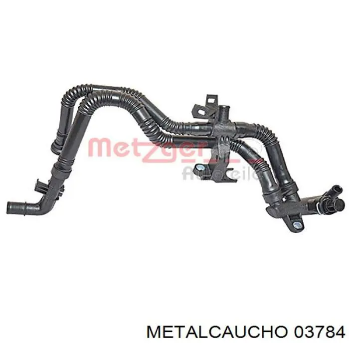 Купити 03784 Metalcaucho Шланг/патрубок водяного насосу, приймальний