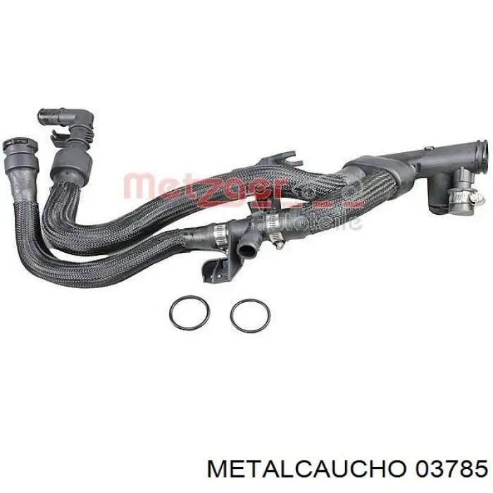 Шланг/патрубок водяного насоса, приймальний Metalcaucho 03785