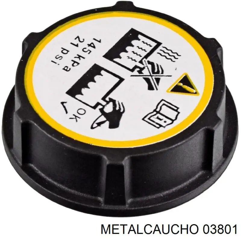 03801 Metalcaucho кришка/пробка розширювального бачка