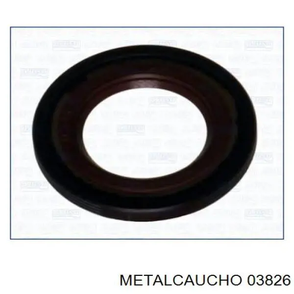 Купити 03826 Metalcaucho Патрубок повітряний, вихід з турбіни (наддув)