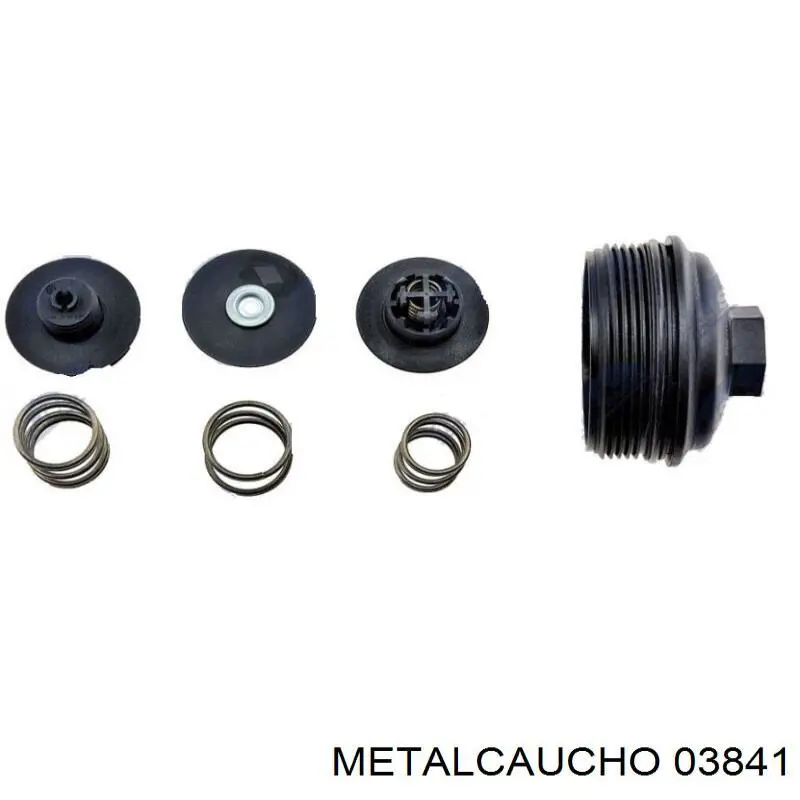03841 Metalcaucho Кришка масляного фільтра