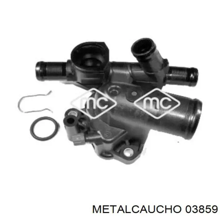 Купити 03859 Metalcaucho Корпус термостата