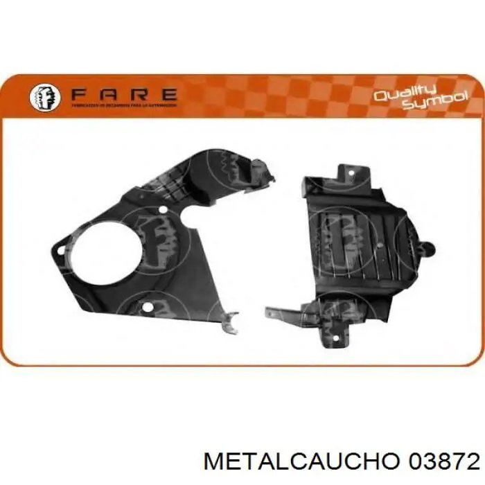 Захист ременя ГРМ, нижній Metalcaucho 03872 ціна, від 19.35 USD