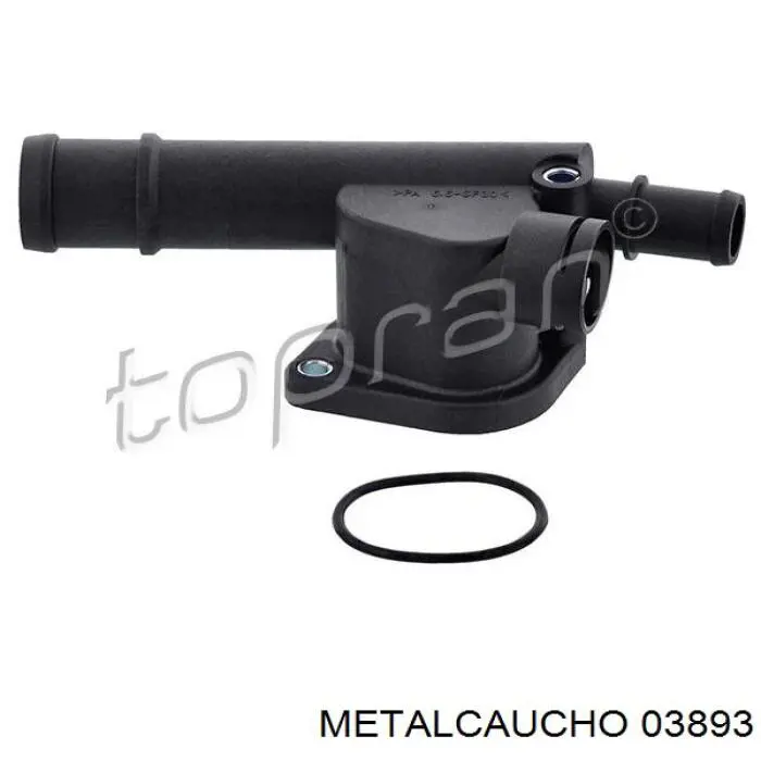 Водяний патрубок Metalcaucho 03893 ціна, від 4.12 USD