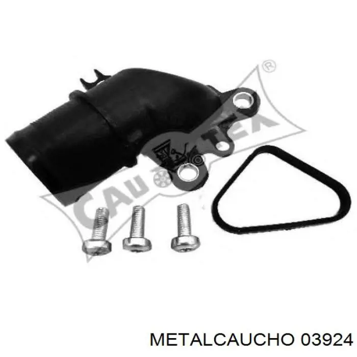 Купити 03924 Metalcaucho Фланець системи охолодження (трійник)