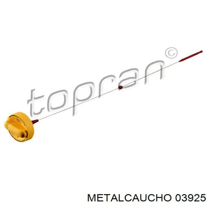 03925 Metalcaucho щуп-індикатор рівня масла в двигуні