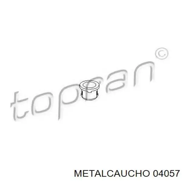 04057 Metalcaucho втулка механізму перемикання передач, куліси