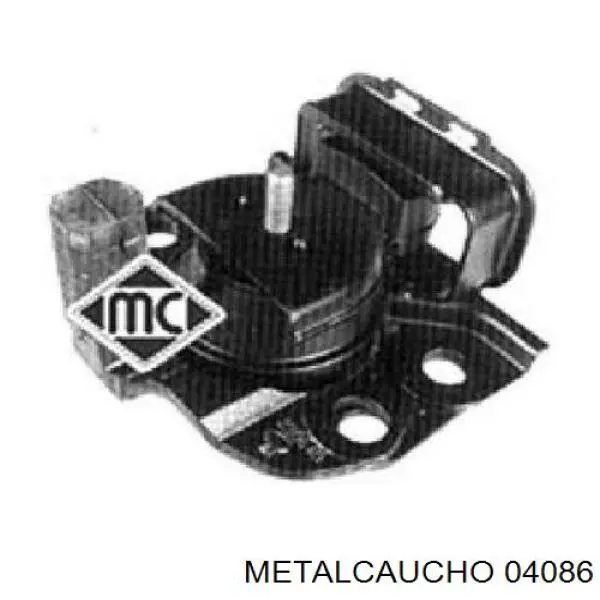 04086 Metalcaucho подушка (опора двигуна, передня)