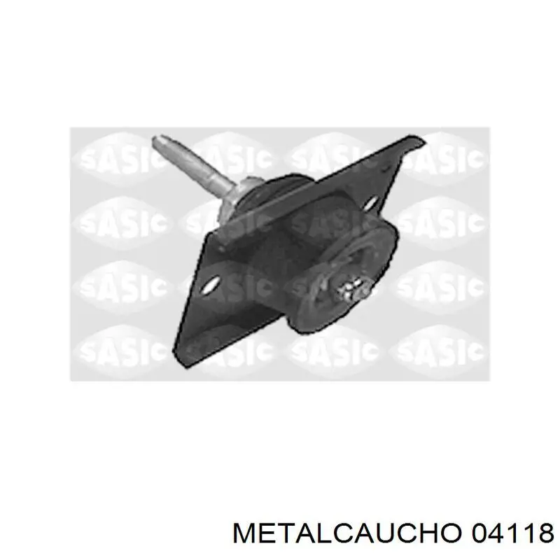 Подушка двигуна задня 04118 Metalcaucho
