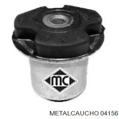 04156 Metalcaucho сайлентблок задньої балки/підрамника
