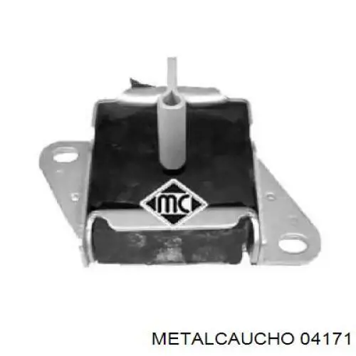 Подушка трансмісії (опора коробки передач), права Metalcaucho 04171 ціна, від 37.85 USD