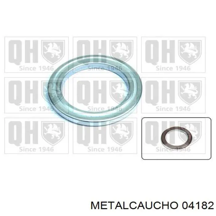 Підшипник опорний амортизатора, переднього 04182 Metalcaucho