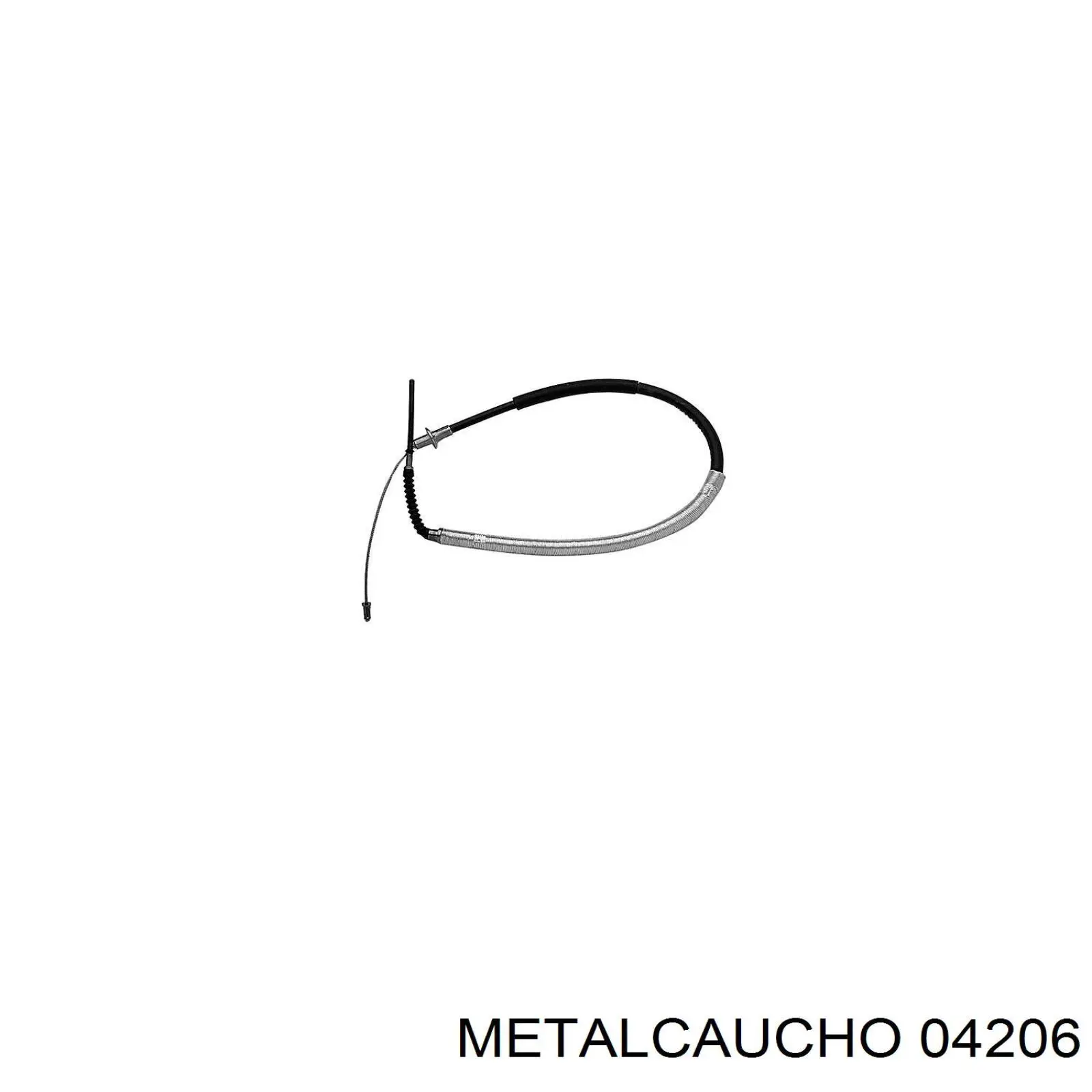 04206 Metalcaucho підшипник опорний амортизатора, переднього