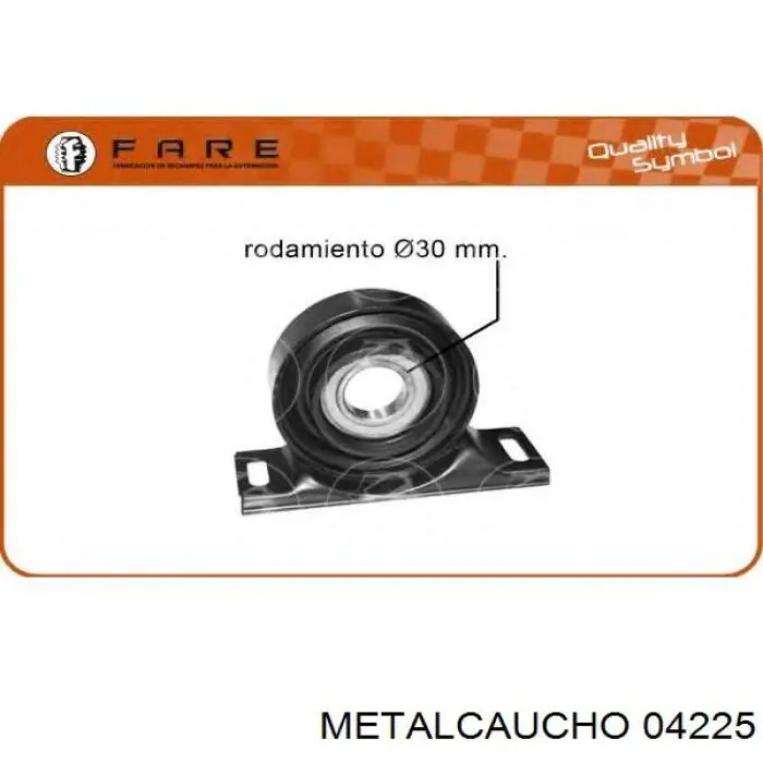Підвісний підшипник карданного валу Metalcaucho 04225 ціна, від 14.56 USD