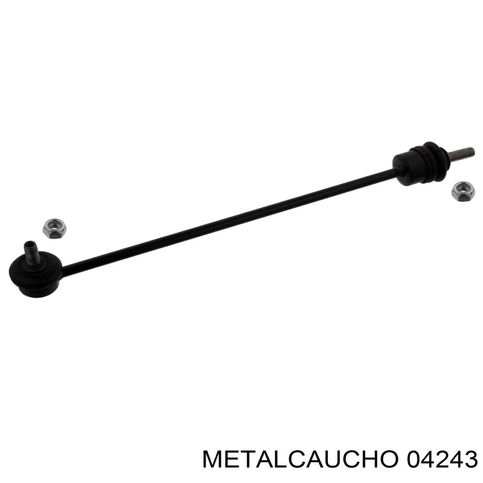 04243 Metalcaucho стійка стабілізатора переднього