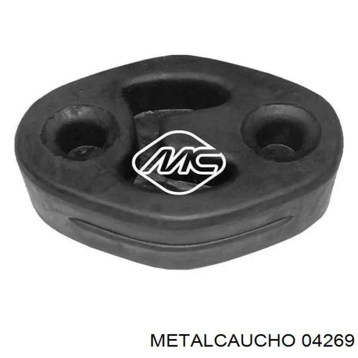 04269 Metalcaucho подушка кріплення глушника