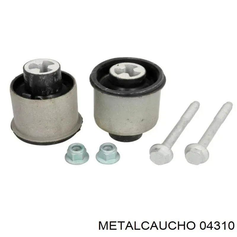 Сайлентблок задньої балки 04310 Metalcaucho