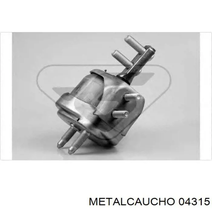 04315 Metalcaucho подушка (опора двигуна, права)