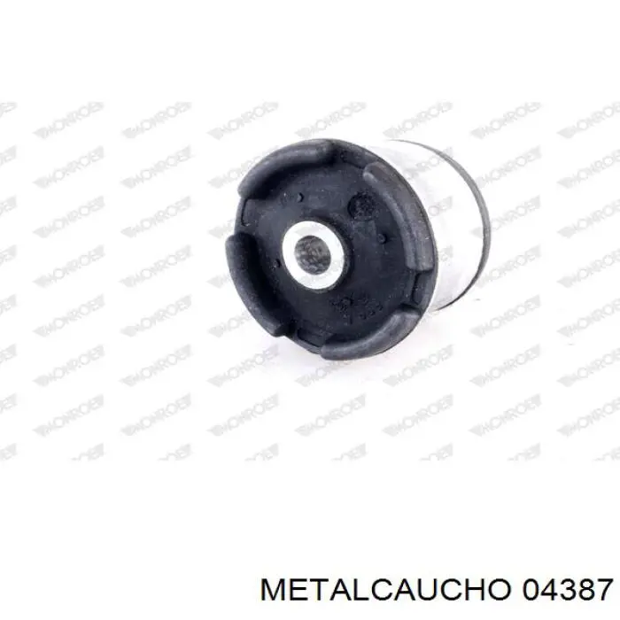 04387 Metalcaucho Сайлентблоки поздовжніх важелів передньої підвіски