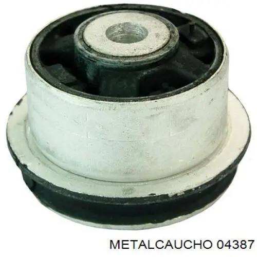 Купити 04387 Metalcaucho Сайлентблок заднього поздовжнього важеля, передній