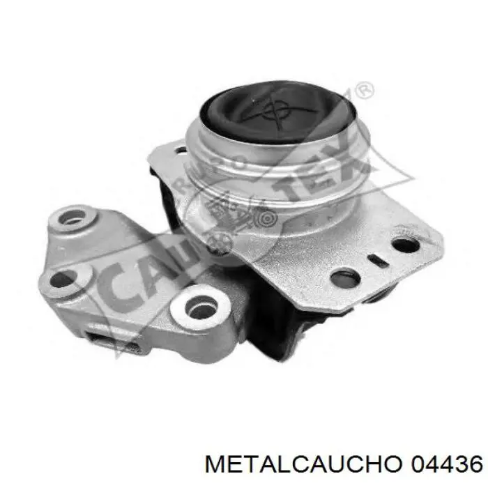 Подушка (опора) двигуна, права 04436 Metalcaucho