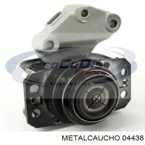 Права опора двигуна Metalcaucho 04436