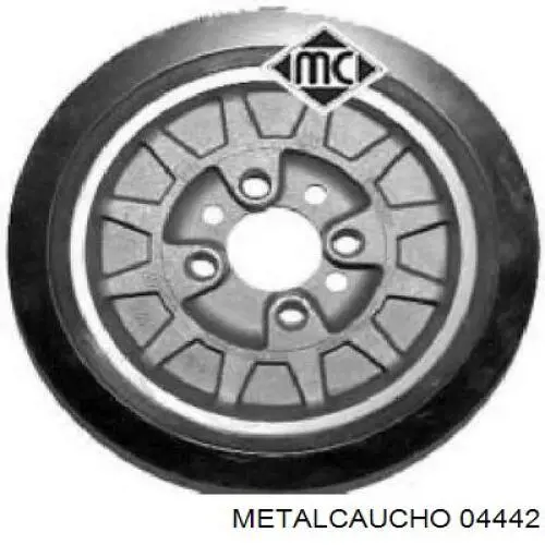 Шків колінвала 04442 Metalcaucho
