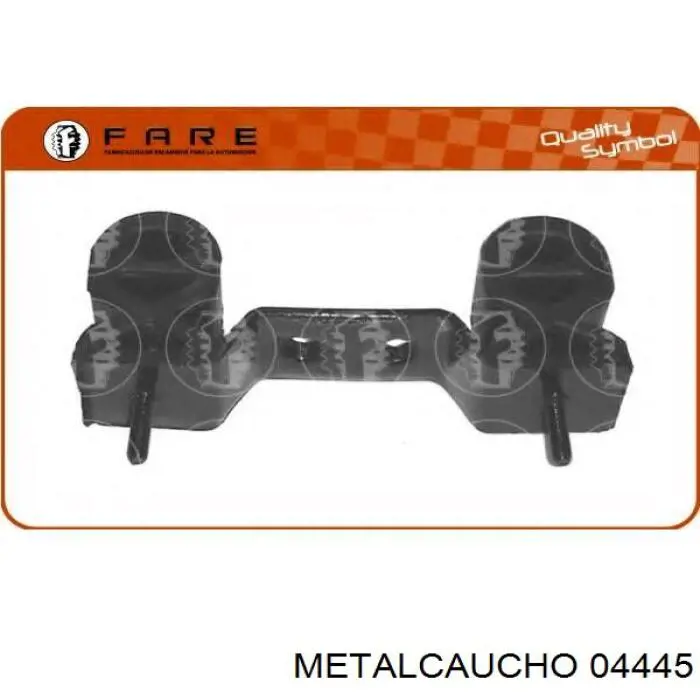 Купити 04445 Metalcaucho Кронштейн задньої подушки глушника