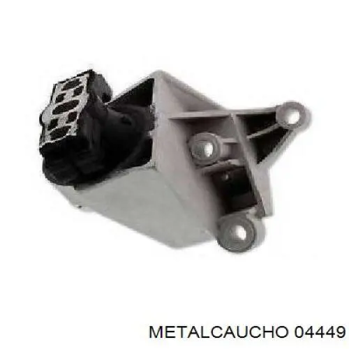 Подушка (опора) двигуна, нижня 04449 Metalcaucho