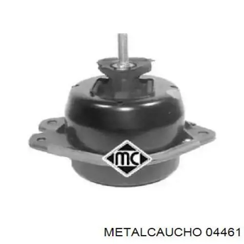 Подушка (опора) двигуна, права нижня 04461 Metalcaucho