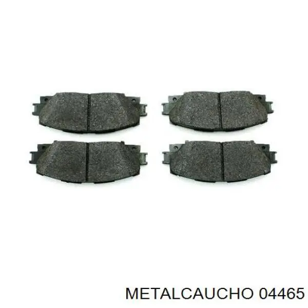 Купити 04465 Metalcaucho Шків колінчастого вала